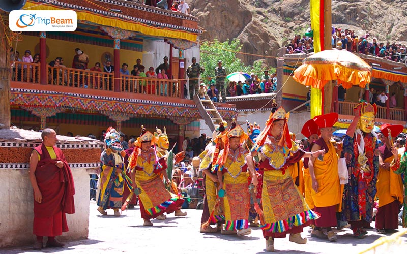 Hemis gompa fair of ladakh