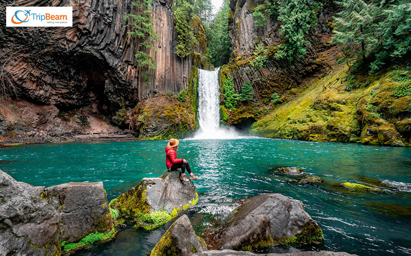 Hike to the lovely waterfalls