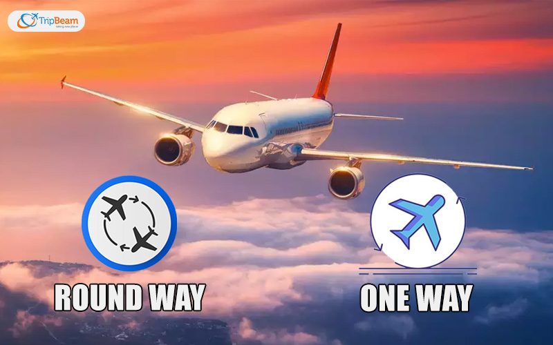 round trip flights vs one way