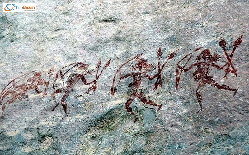 Adamgarh Hills Cave Painting Madhya Pradesh