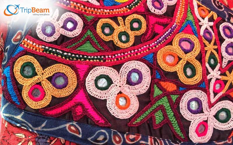 KUTCH MIRROR WORK EMBROIDERY